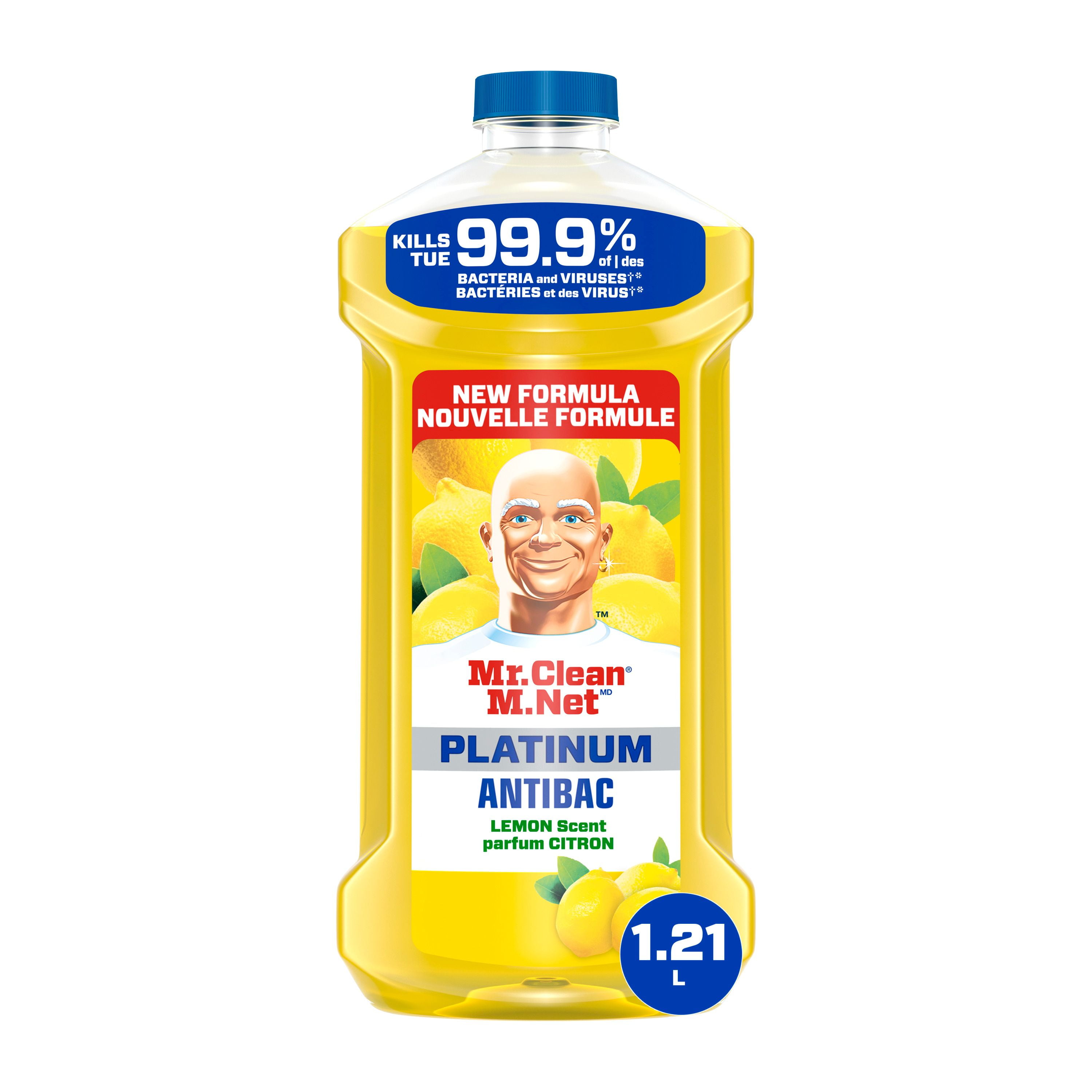 Mr. Clean Antibacterial All Purpose Cleaner, Floor Cleaner, Mop Soap ...