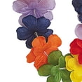 thumbnail image 2 of Rainbow Luau Party Flower Lei, 40in, 2 of 2
