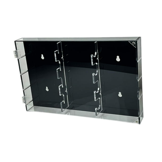 Vitrina acrílica, vitrina, vitrina coleccionable, organizador de almacenamiento de herramientas con soporte de colección para sala de estar