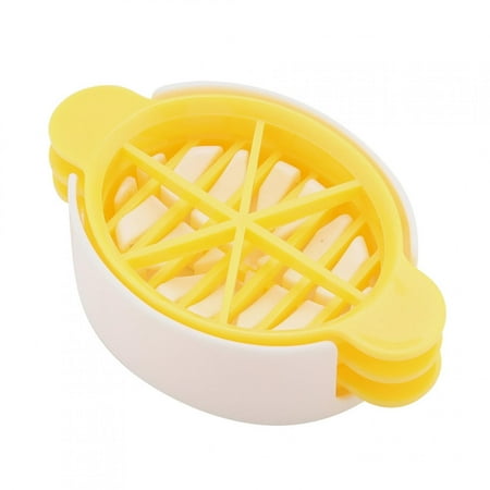 

Egg Chopper Non-Toxic Safe 4.13x2.64Inch Plastic Egg Cutter For Home Restaurant