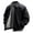 Black, variant on Men's Winter Casual Jacket with Solid Color Design, Front Pockets, Full Zipper Closure, Large Size Fit for Sports and Outdoor Adventures during Cold Weather Holidays and Daily Leisure Wear,Brown,XL