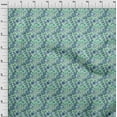 thumbnail image 4 of oneOone Velvet Mint Green Fabric Asian Suzani Craft Projects Decor Fabric Printed By The Yard 58 Inch Wide, 4 of 5