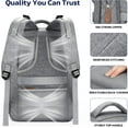 thumbnail image 5 of Diaper Bag Backpack,29L-45L Expandable Large Baby Bag for 2 Kids/Twins, with Removable Cross Body Bottle Bag for Mom/Dad,Stylish Nappy Bag Gift for Boys/Girl-Mothers Day Gifts-Elegant Grey, 5 of 6