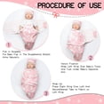 thumbnail image 4 of Juego de mantas para envolver a Babyfere Reborn Dolls de 17 a 22 pulgadas, 4 of 7
