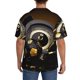 thumbnail image 3 of Fotbe Casino Cards Camisa Estampada de Manga Corta para Hombre, Casual de Verano, Estilo Playero, Sin Arrugas-3X-Large, 3 of 5