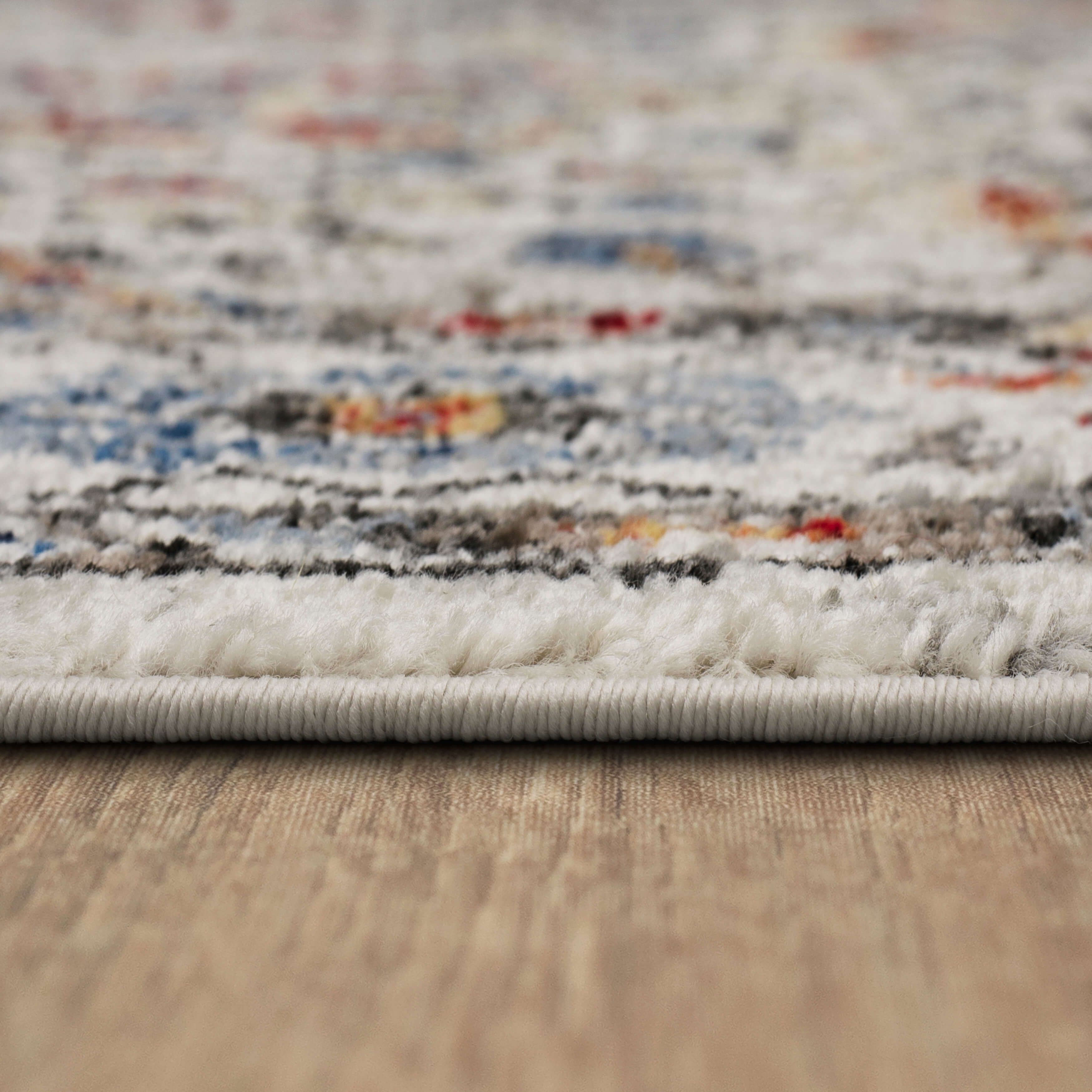 Mohawk Home Warrens Indoor Floral Area Rug, Grey, 1' 11" x 8'