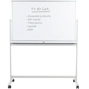 VIVO Mobile Dry Erase Board 48" x 32" Magnetic Double Sided Whiteboard Stand