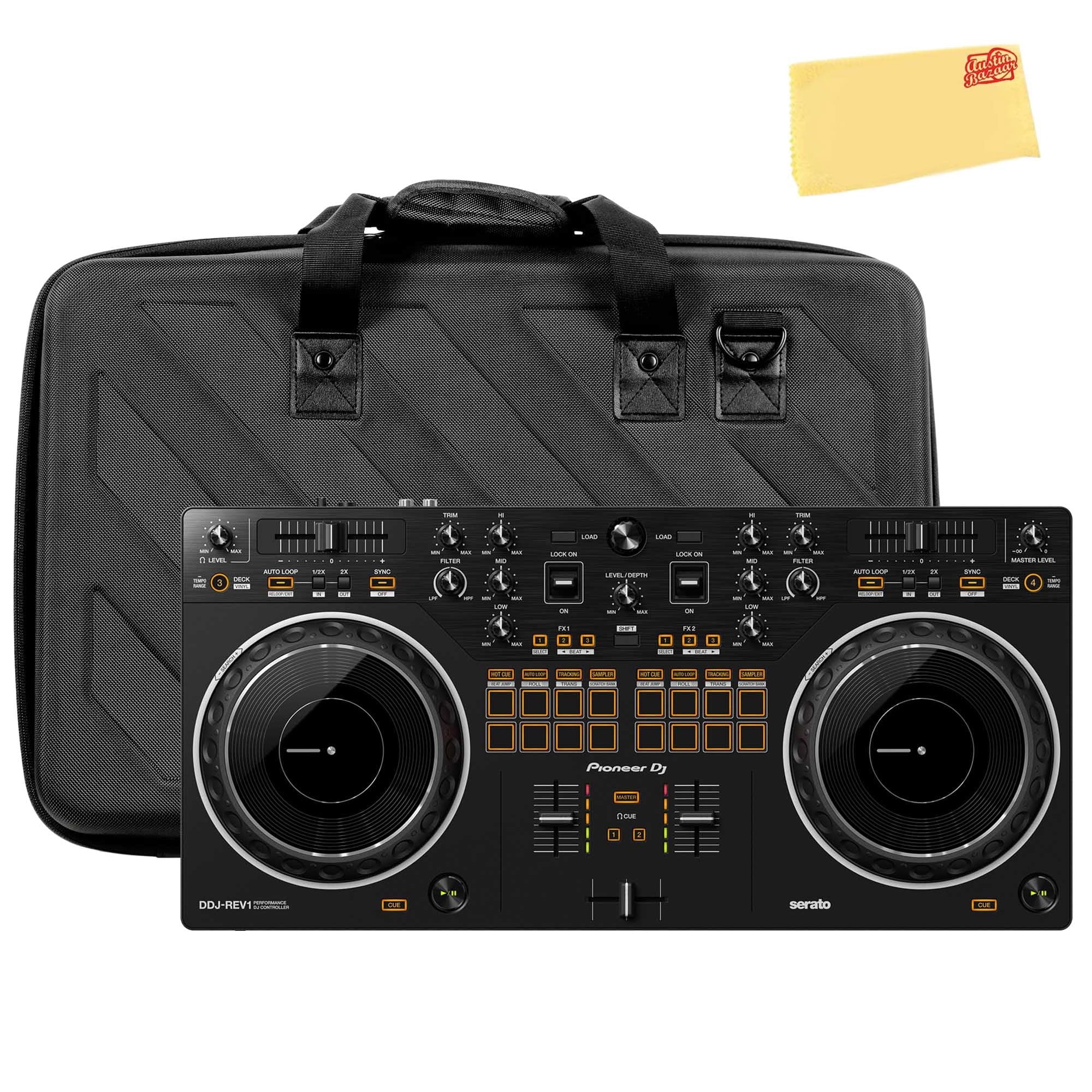 Reloop Buddy Compact 2-Deck DJay Controller Bundle with Headphones