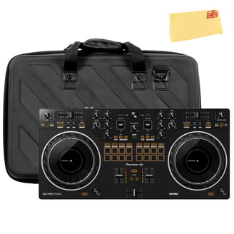 Pioneer DDJ FLX4 DJ Controller - Black Bundle with Laptop Stand