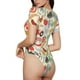 thumbnail image 2 of Balery Farm Body de cuello redondo de manga corta para mujer Tops de manga corta Tops básicos-Large, 2 of 7