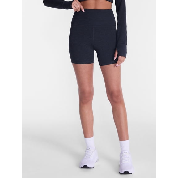 Athletic Works Women's ButterCore Bike Shorts, 5" Inseam, Sizes XS-XXXL