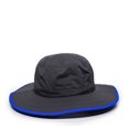 thumbnail image 3 of Outdoor Cap CSB-300 Moisture Wicking Polyester-Graphite/Royal, 3 of 8