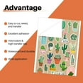 thumbnail image 2 of HTVRONT Sublimation Sticker Paper - 20 Pcs 8.5" x 11" Matte Transparent Waterproof Sublimation Stickers(transparent), 2 of 6