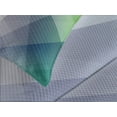 thumbnail image 4 of Ambesonne Teal and White Quilted Bedspread Set 3 Pcs, Futuristic Shapes, King Size, Multicolor, 4 of 5