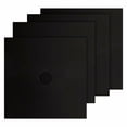 thumbnail image 4 of MYG for Gas Range Protectors Stovetop Burner Covers Non-Stick Reusable Heat Resistant Stove Mats Easy Clean Kitchen Cooking Accessory Black 27x27cm Set of 4, 4 of 6