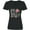 AB-Black, variant on Inktastic Our First Mother's Day Pink Flowers Women's V-Neck T-Shirt