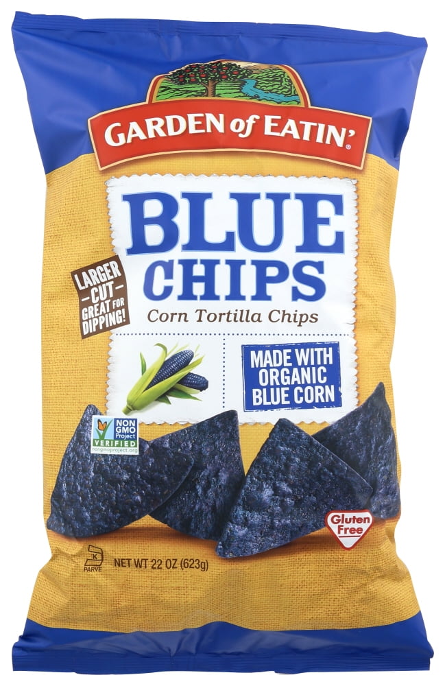 Garden Of Eatin' Tortilla Chips Blue Corn, 22 Oz