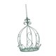 thumbnail image 5 of Soporte colgante para flores con forma de corona, para uso exterior, decoración de patio, 25 x 35 cm Verde, 5 of 9