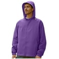 thumbnail image 2 of Jacket Men Purple Fishing Lightweight Plain Pullover UPF 50+ Sun Protection Long Sleeve Clothes for Men, 2 of 6