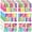 Multicolor, variant on 480 Pcs Waterproof 3" Vinyl Alphabet & Number Stickers - Self-Adhesive for Mailboxes, Windows, Doors, Signs, Vehicles & More, Black