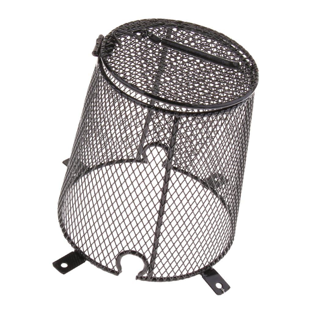 Iron Reptile & Amphibians Tank Heating Lamp Hot Net Ceramic Light Lampshade