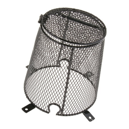Iron Reptile & Amphibians Tank Heating Lamp Hot Net Ceramic Light Lampshade