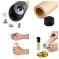 thumbnail image 3 of Salt and Pepper Grinder Set with Adjustable Grind Size Coarseness, 2-piece, 3 of 5