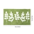 thumbnail image 3 of maho Moss Rug Floral Area Rugs Plant Flowers Bathroom Rug Mat Extra Thick And Absorbent Bath Rugs Non-Slip Soft Plush Bath Carpet Machine Wash Dry Bathroom B on Clearance, 3 of 7