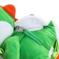 thumbnail image 7 of Super Mario Bros Yoshi 17" Youth Plush Backpack, 7 of 7
