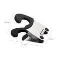 thumbnail image 2 of IDEANATEGRATE 3Pcs Pot Clip Spoon Rest Assorted Color 7.8x4.5x4.5in Rubber and Plastic Kitchen Helper, 2 of 8