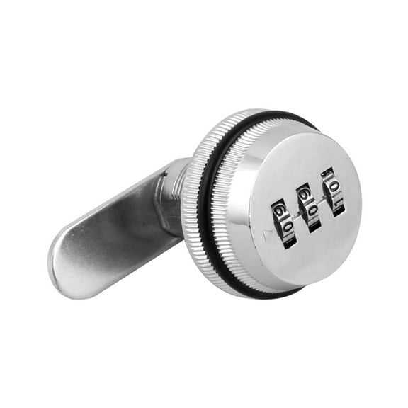 18mm Cylinder 3-Dial Furniture Code Combination Cam Lock Cabinet Mailbox