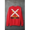 thumbnail image 5 of Old Glory Mens Christmas Toy Soldier Costume Long Sleeve Sweatshirt, 5 of 6