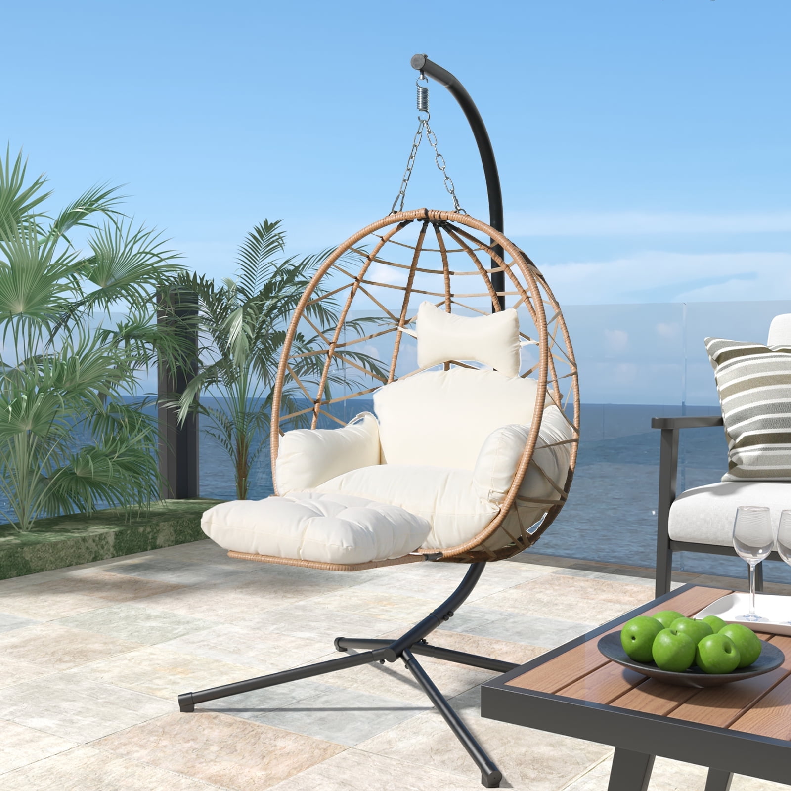 Go! HangOut HugglePod: Kids Portable Hanging Chair w/ LED Lights