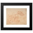 thumbnail image 2 of Paolo de Matteis 18x15 Black Modern Framed Museum Art Print Titled - Christ Stilling the Tempest (1662-1728), 2 of 5