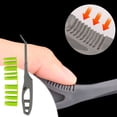thumbnail image 4 of Juego de rascadores multiángulo de 10 piezas | Herramienta interna para quitar pegamento y masilla en las esquinas | Cuchillas en ángulo de precisión | Empuñadura ergonómica antideslizante |, 4 of 7