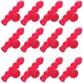 thumbnail image 4 of Miangastore 30 Pcs Capuchon de Calfeutrage Capuchon de Calfeutrage Outil de Finition de Calfeutrage Tube de Calfeutrage Couvre-Scellant pour Sceller et Préserver Rouge, 4 of 9