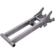 Maxpeedingrods +4 Silver With Skid Plate Brackets Extended for Yamaha BANSHEE 350 Swingarm atv