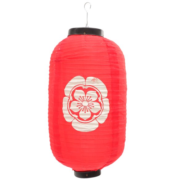 OULII Decorative Japanese Lanterns for Outside Waterproof Round Lantern for Christmas 1Set