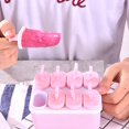 thumbnail image 4 of ENJOYW Plastic Popsicle Ice Cream Mold Maker Tray Cube DIY Kitchen Tool with Cover Popsicle Mold, 4 of 7