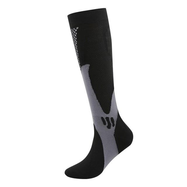 Chaussettes de Compression Performance pour Hommes et Femmes Bas de Sport Longs Circulation Améliorée Course Cyclisme Football