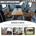 thumbnail image 3 of Uorisanigo RV Cushion Covers, Soft Camo Hunting Deer Camper Cushions Cover Dinette for RV Campers Car Couch, Replacement Sofa Camper Cushion Cover(1 Backrest & 1 Bench Covers), 3 of 7