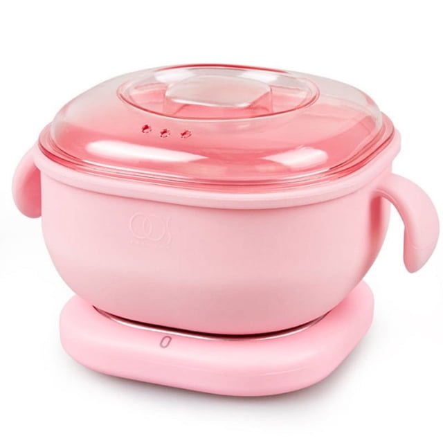 Recipiente para cera de silicona para depilación, máquina para calentar cera en grano, práctico y práctico recipiente para cera para derretir uñas