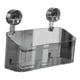 thumbnail image 3 of Estante flotante para baño, estante de almacenamiento para baño, soporte para estante de pared flotante, sin perforaciones, estante de almacenamiento gris negro perfecl Estante flotante para baño, 3 of 8