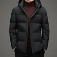 thumbnail image 3 of Ropa de diseñador Chaqueta corta de plumón para hombre 2024 Nueva chaqueta de plumón de pato blanco de lujo Abrigo informal grueso y cálido de invierno Ropa de hombre, 3 of 5