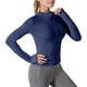 thumbnail image 1 of Prendas de abrigo y chaquetas informales sin capucha de manga larga, cuello redondo, cremallera, yoga, protección solar para mujer, top de poliéster para mujer, 1 of 5