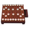 thumbnail image 1 of de ajedrez chino de ajedrez y piezas clásicas hechas estándar de ajedrez Xiangqi para y adultos Hugo  Juego de tablero de ajedrez chino, 1 of 8