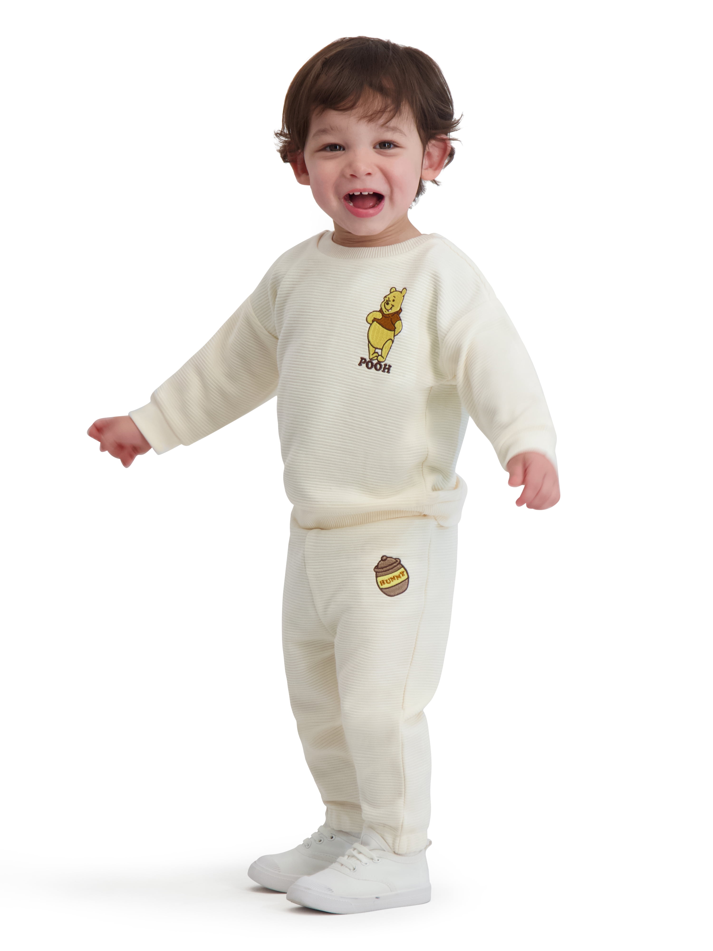 Winnie The Pooh Baby Boy 2 Piece Pant Set, Sizes 0/3 Months-24 Months