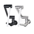 thumbnail image 1 of Kitchen Sink Faucet 304 Stainless Steel In-wall Single Hole 360° Rotation Universal Folding Cold Water Tap Balcony Mop Pool Tap ,Easy Opearte, 1 of 6