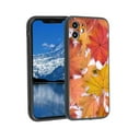 thumbnail image 1 of Compatible with iPhone 12 Phone Case, Leaves-241 Case Silicone Protective for Teen Girl Boy Case for iPhone 12, 1 of 1