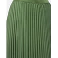 thumbnail image 4 of Falda midi plisada satinada AMAD Casual para mujer Talla L, 4 of 5